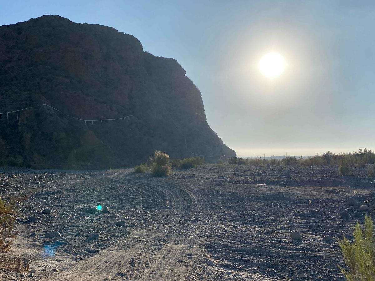 Mision Santo Domingo Canyon trail photo