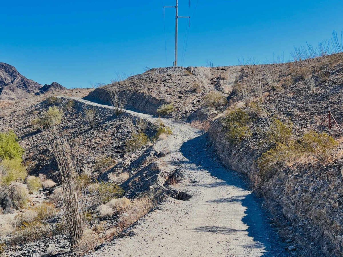 Telegraph Pass trail photo