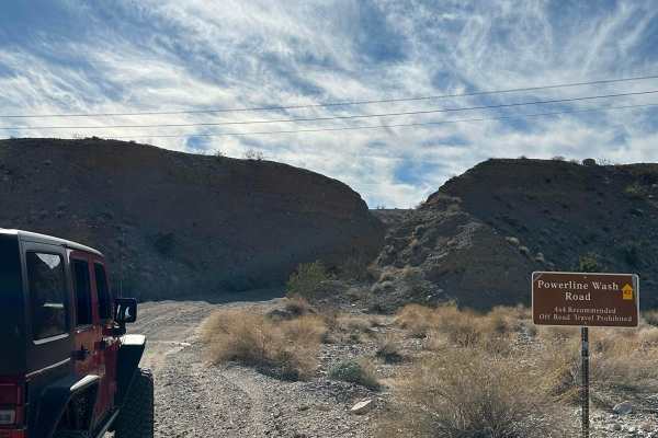 Powerline Wash Road