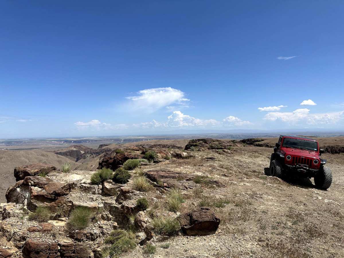 Reynolds Creek Rim Overlook trail photo