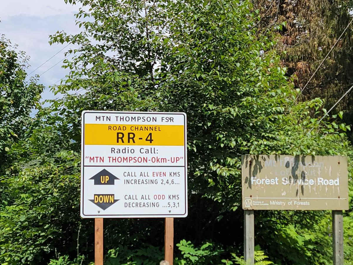 Mount Thompson trail photo