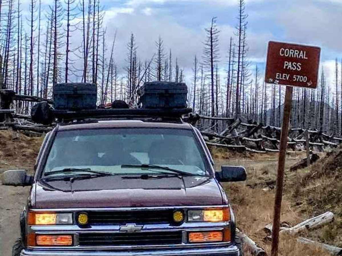 Corral Pass Climb trail photo