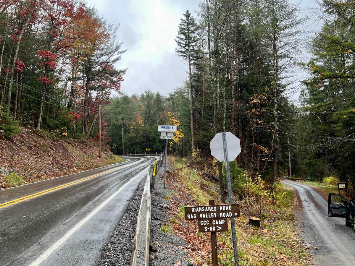 Firetower Road trail photo