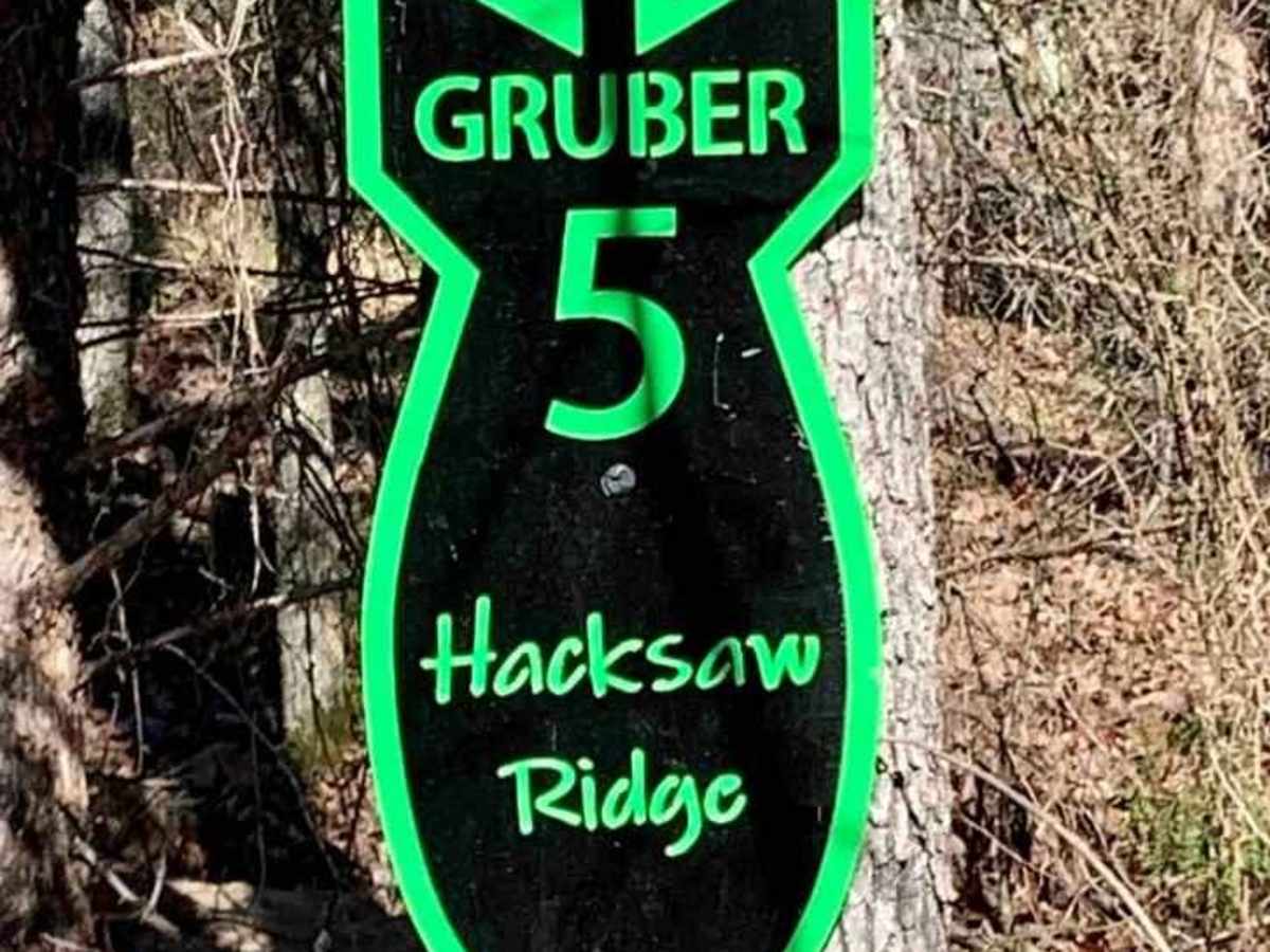 Hacksaw Ridge trail photo
