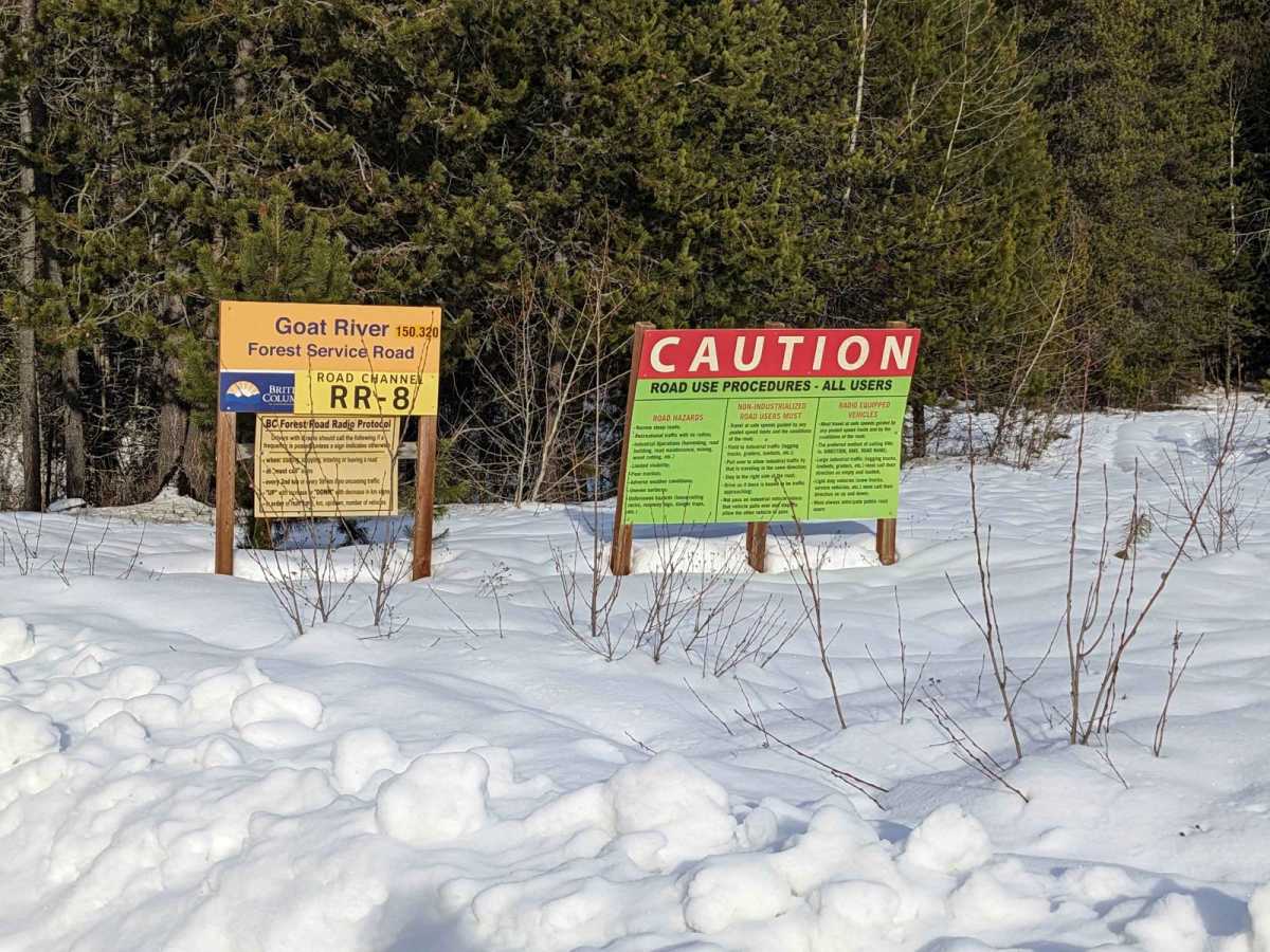 Goat River FSR photo 2