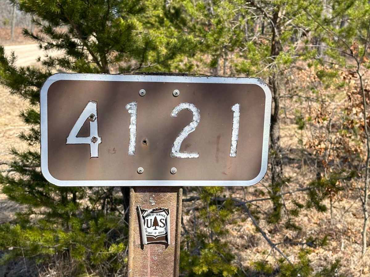 FS 4121 trail photo