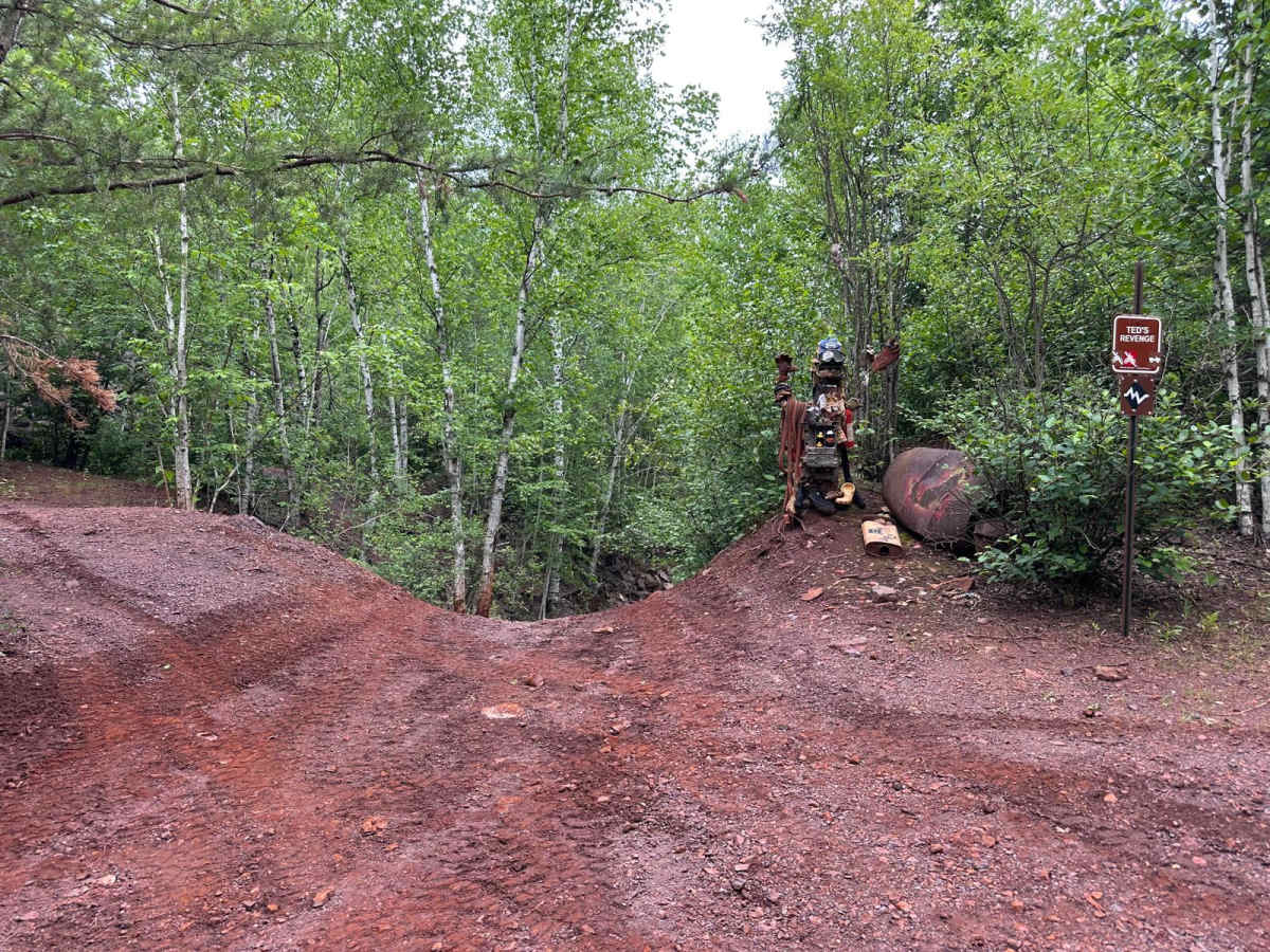 Ted's Revenge trail photo