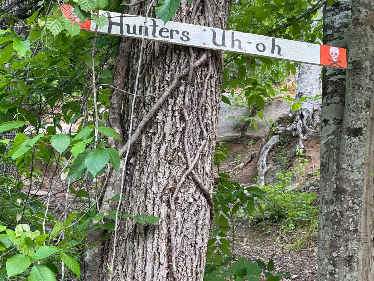 Hunter's Uh-Oh trail photo