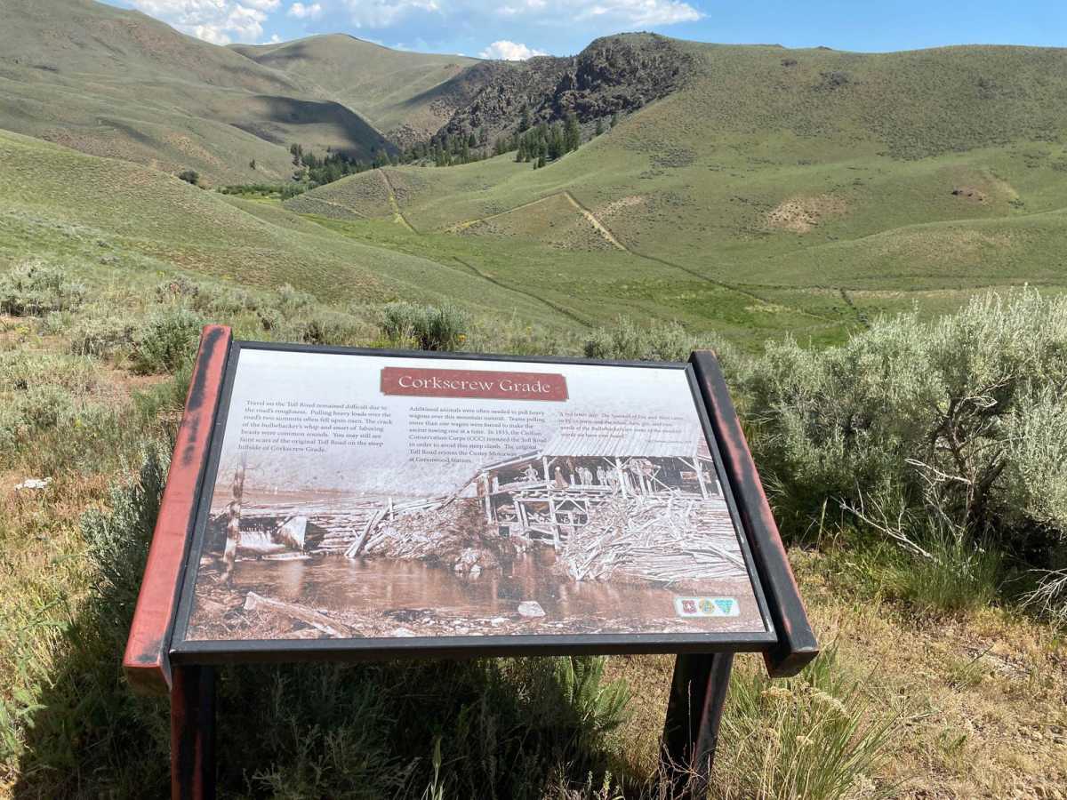 Custer Motorway (aka Yankee Fork Road) photo 6