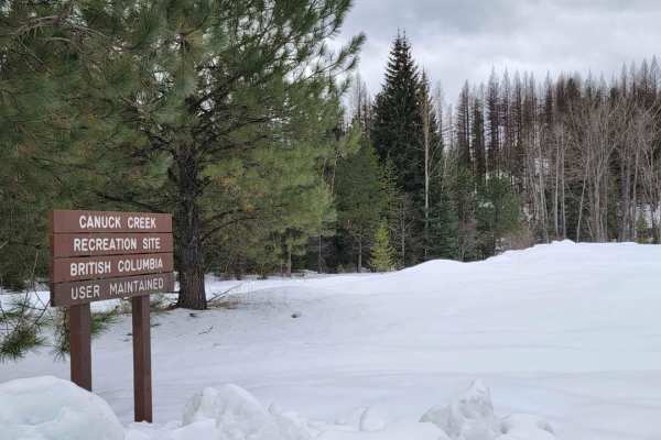 Canuck Creek Rec Site - America Creek Rec Site