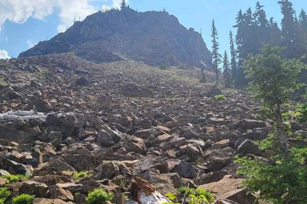 Hawkins Mountain Overlook (washout)