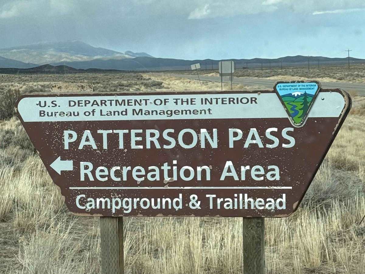 Patterson Pass trail photo