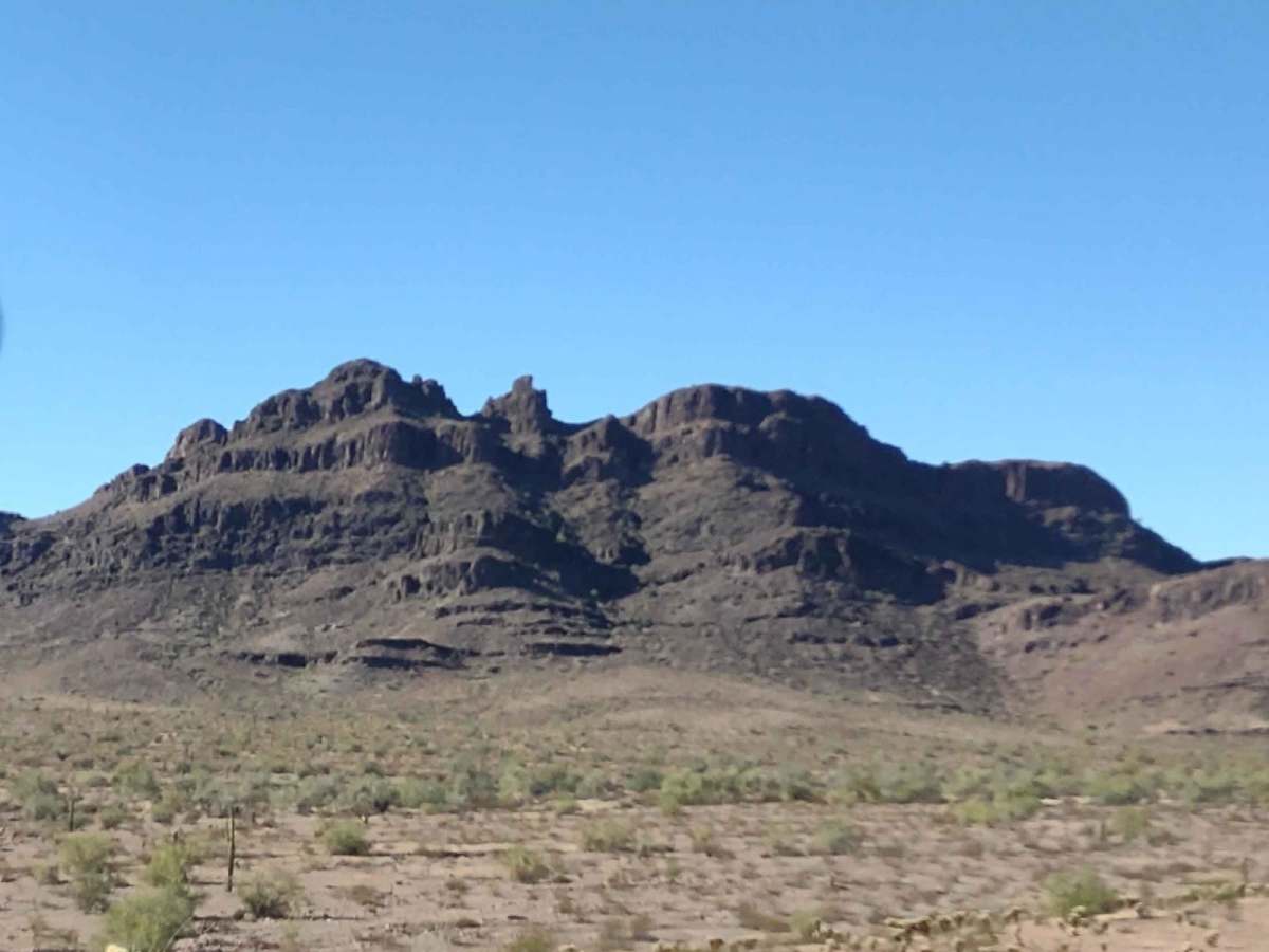 Plomosa Mountains Cut Across photo 4