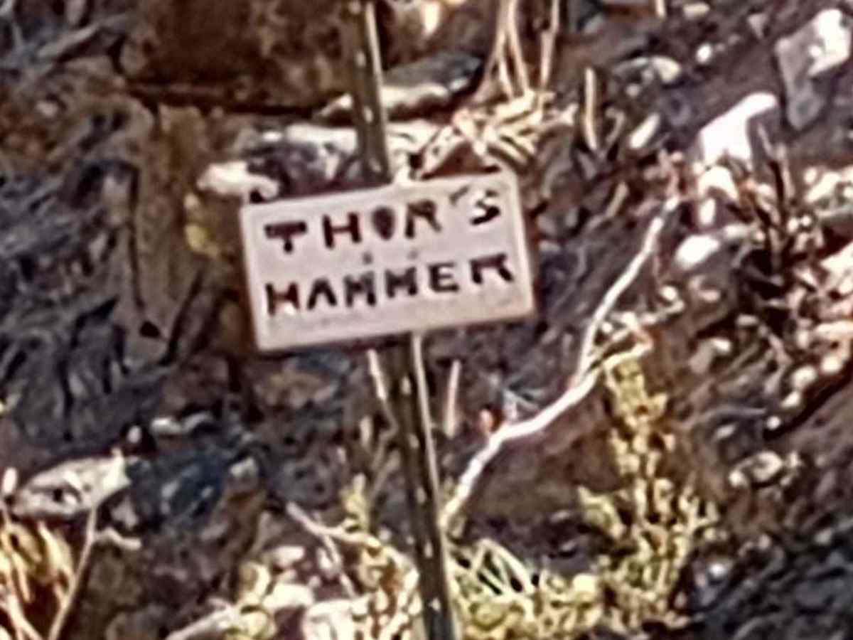 Thor's Hammer trail photo
