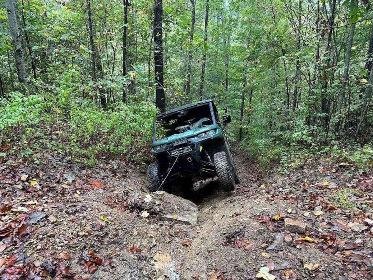 34 Blue trail photo