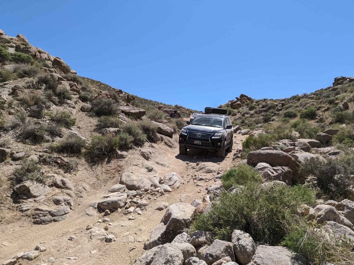 Warm Springs Canyon Road trail photo