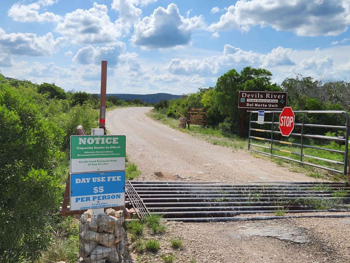 Devils River State Natural Area trail photo