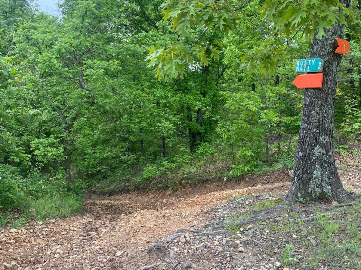 Rusty Nail trail photo