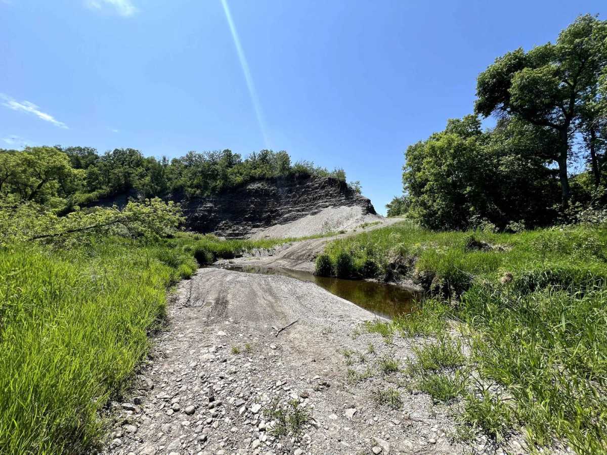 Roseisle Creek trail photo
