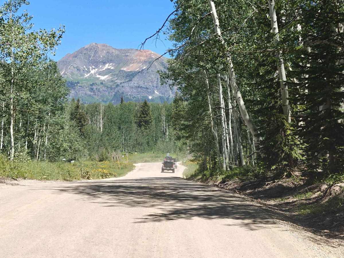 Kebler Pass trail photo