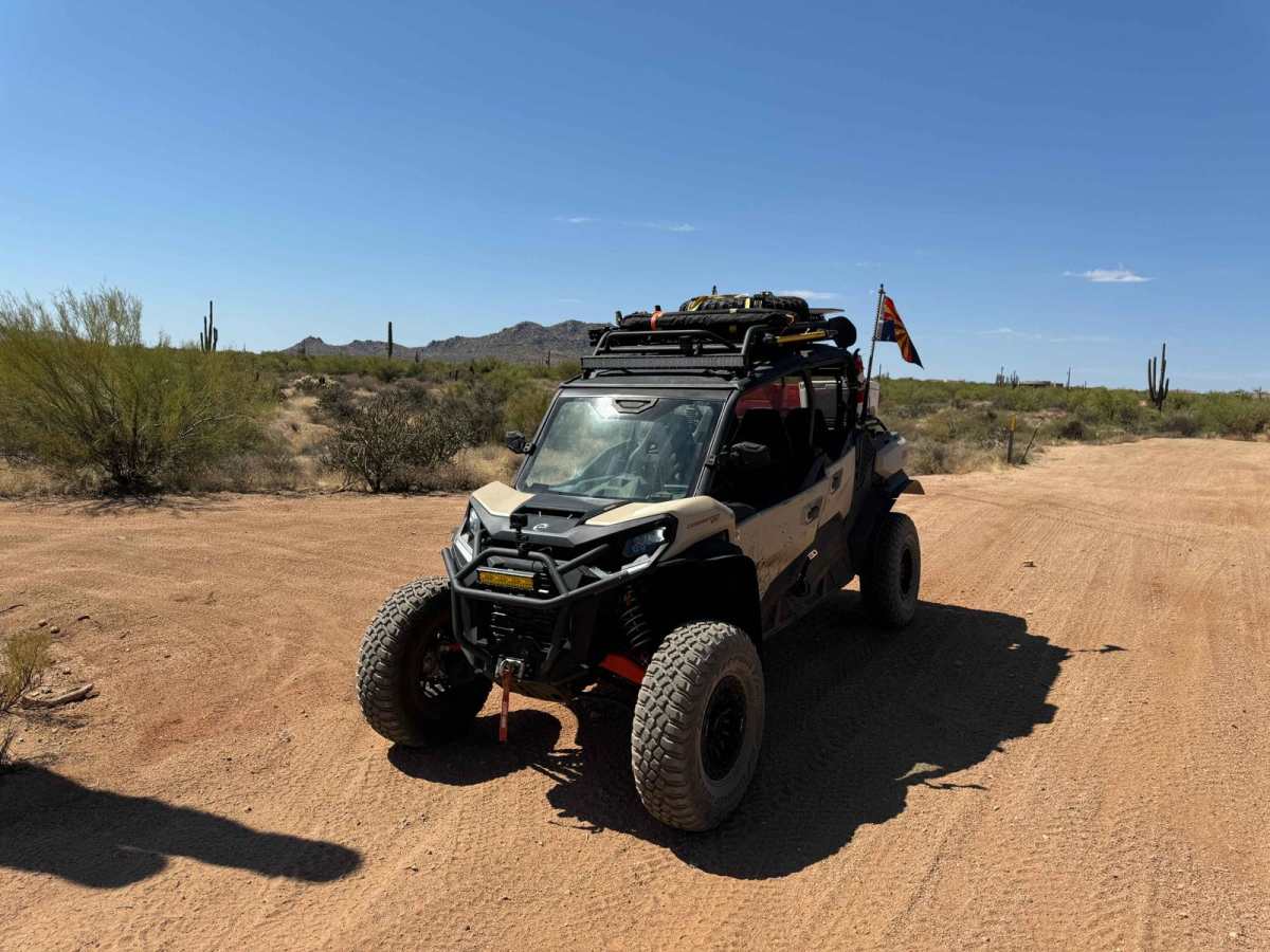 Entrance Trail to the Tonto National Forest Desert Vista OHV photo 4