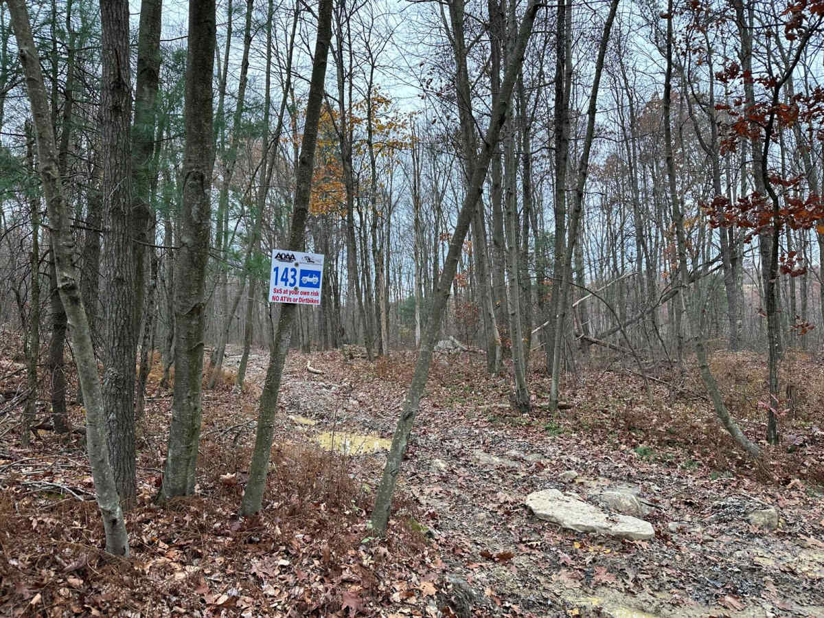 143 Blue trail photo