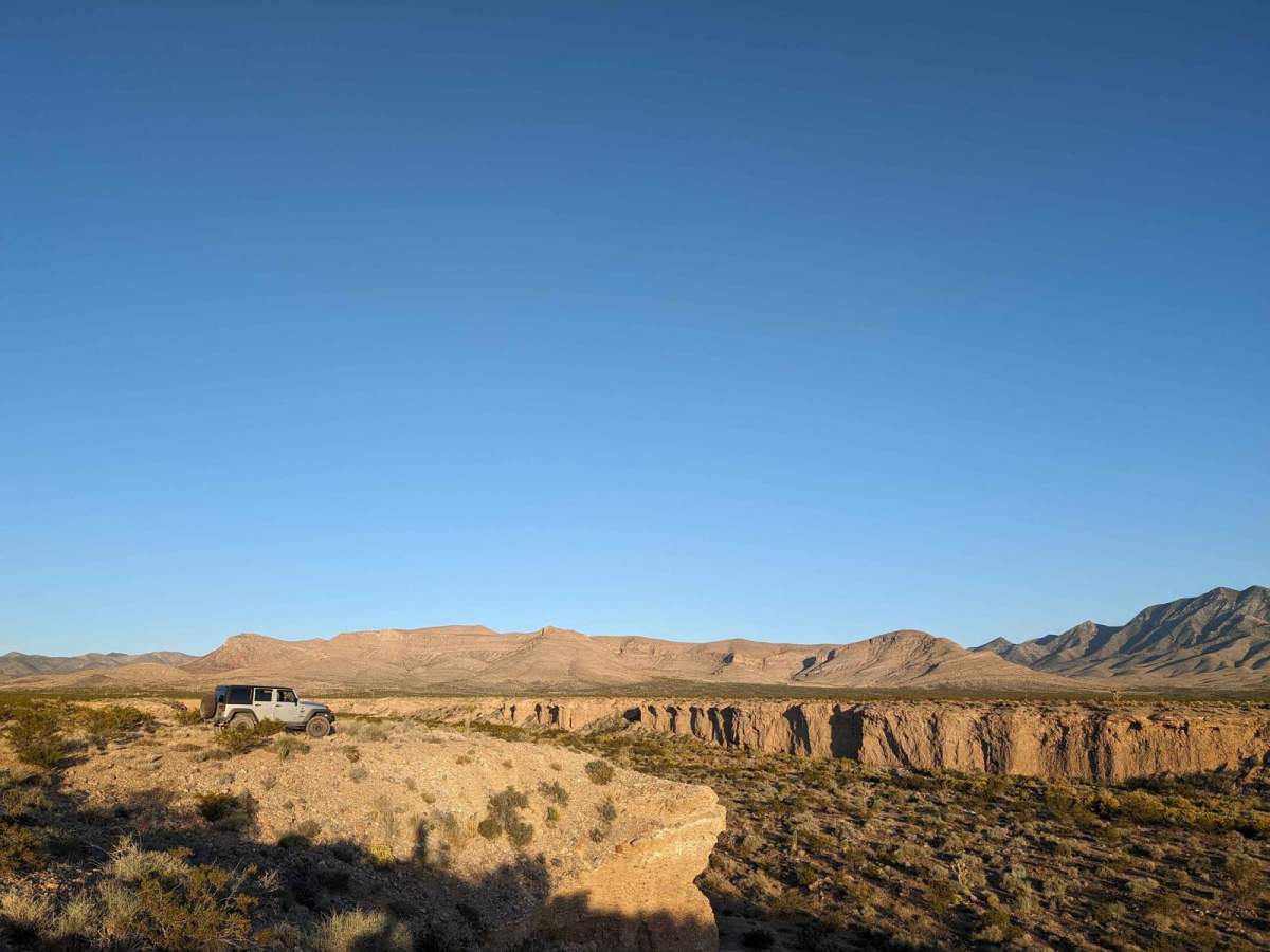 Lovell Wash Road trail photo