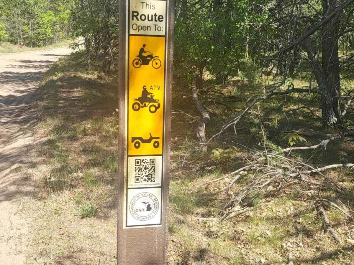 Ogemaw Hills ORV Route trail photo