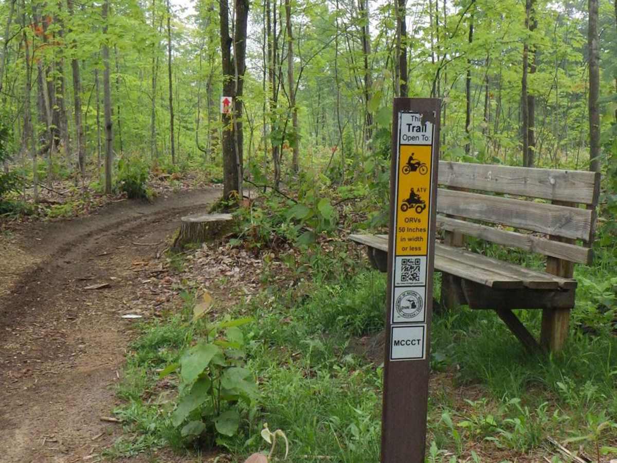 Kalkaska ORV Trail - North trail photo