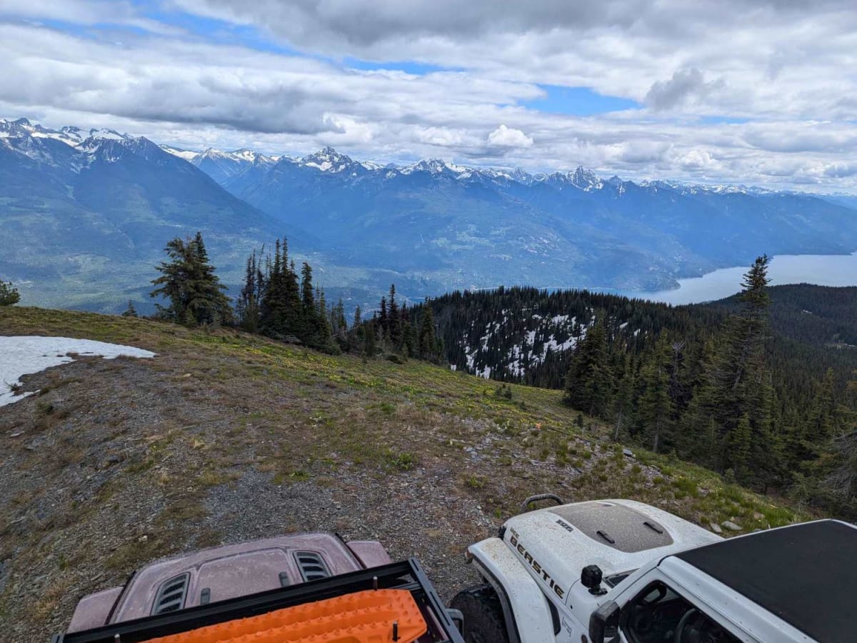 Milford Peak trail photo