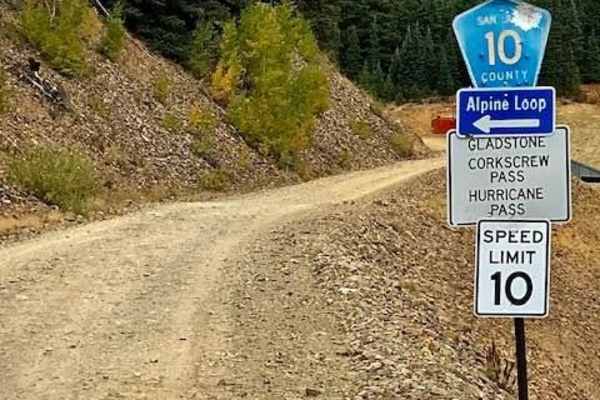 County Road 10 to Hurricane Pass