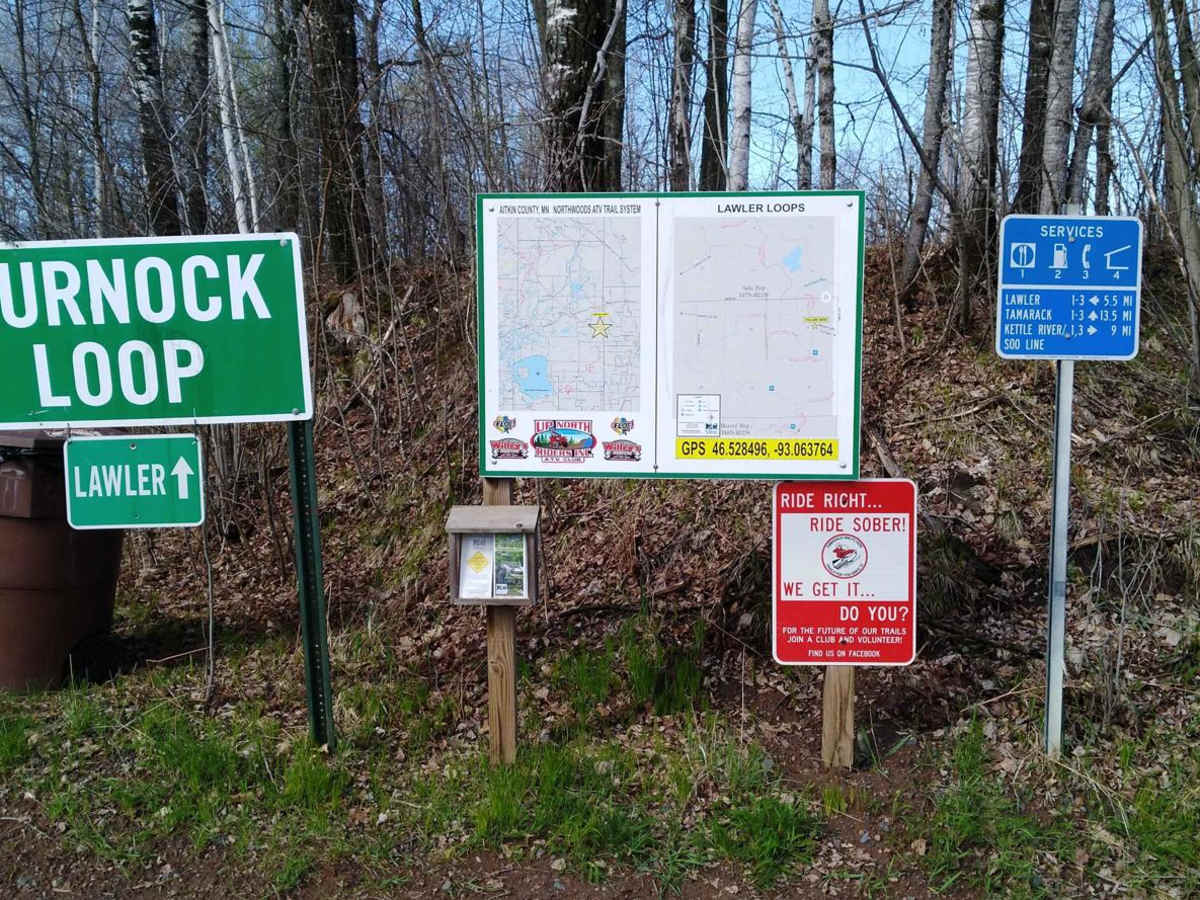 Lawler Loop Trails to Lawler trail photo