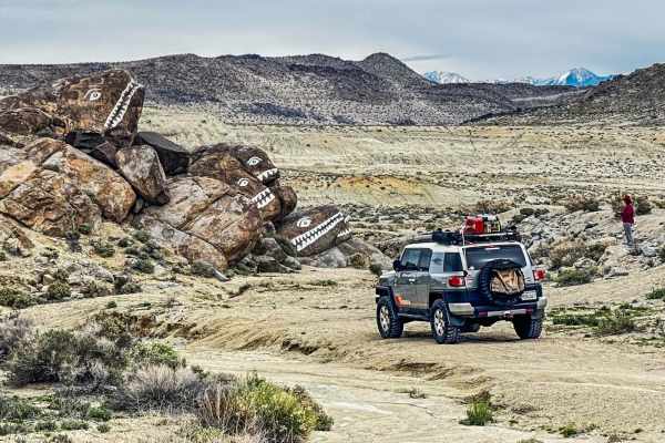 Fish Head Rocks to Trona Pinnacles