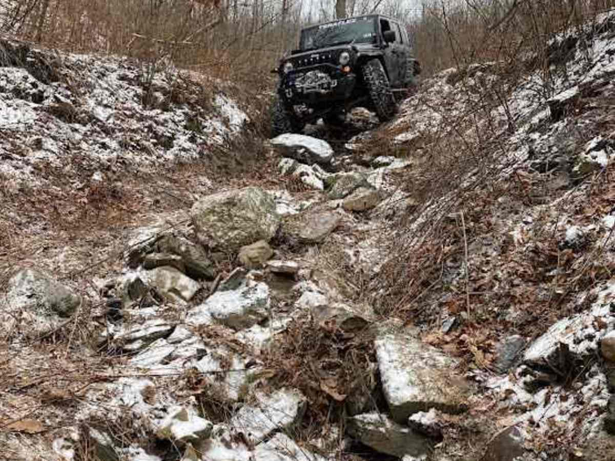 3A Blue trail photo