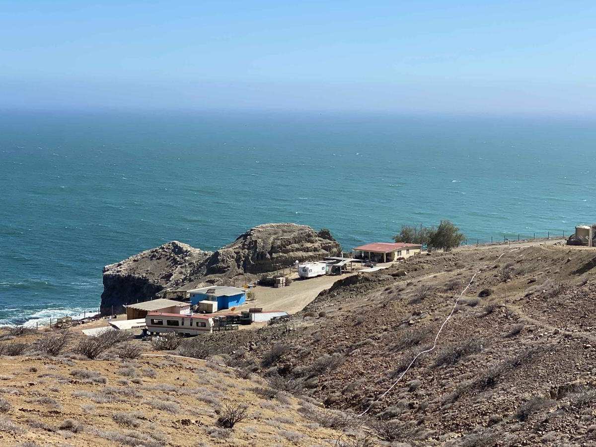 High Coastal Route to Cliffside Fishing Camp trail photo