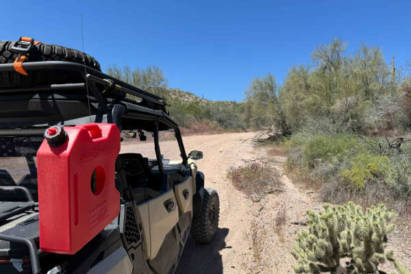 Camp Creek Wash to Bartlett Lake Road