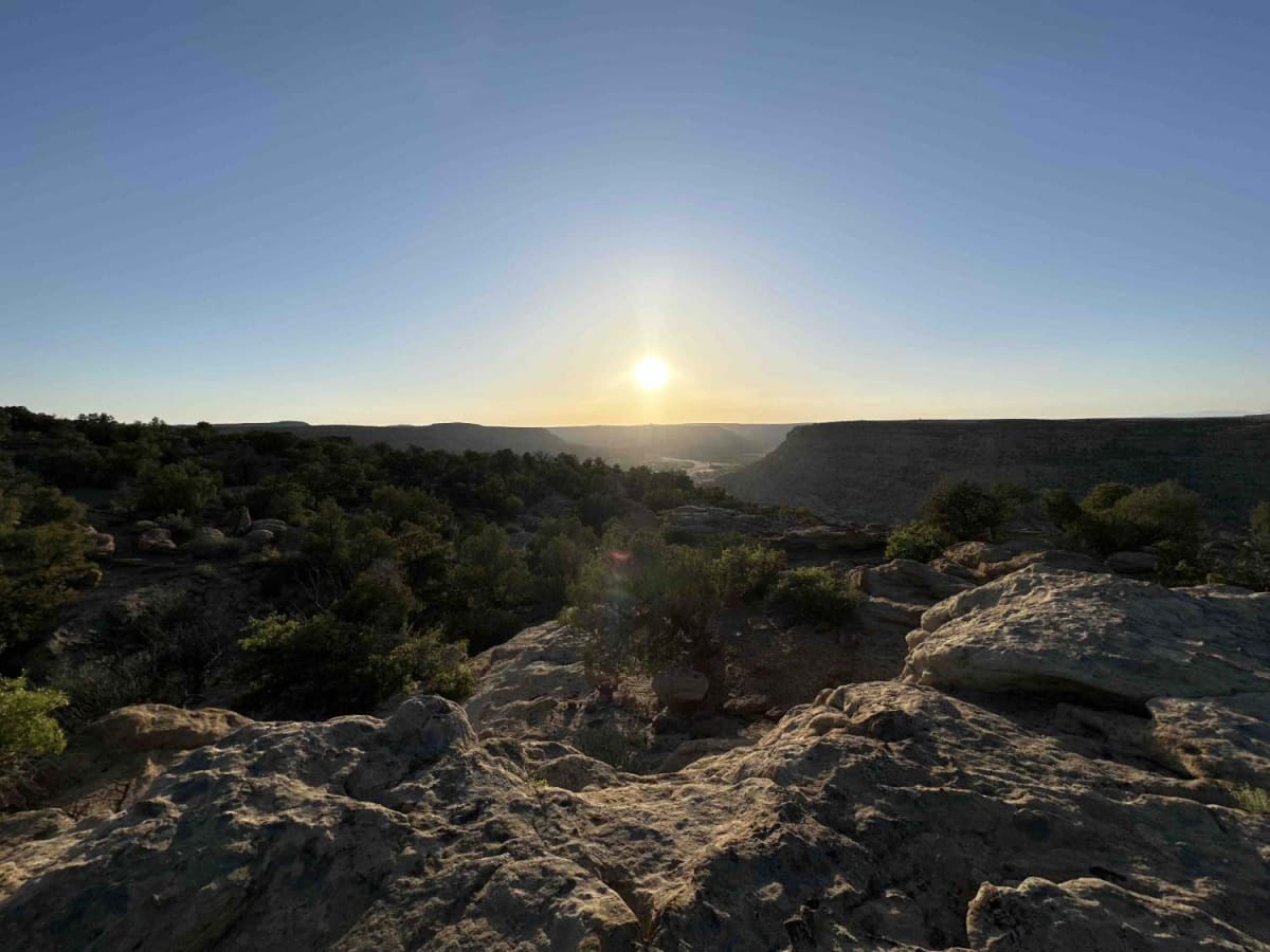 Crow Canyon Overlook/Road 550 trail photo