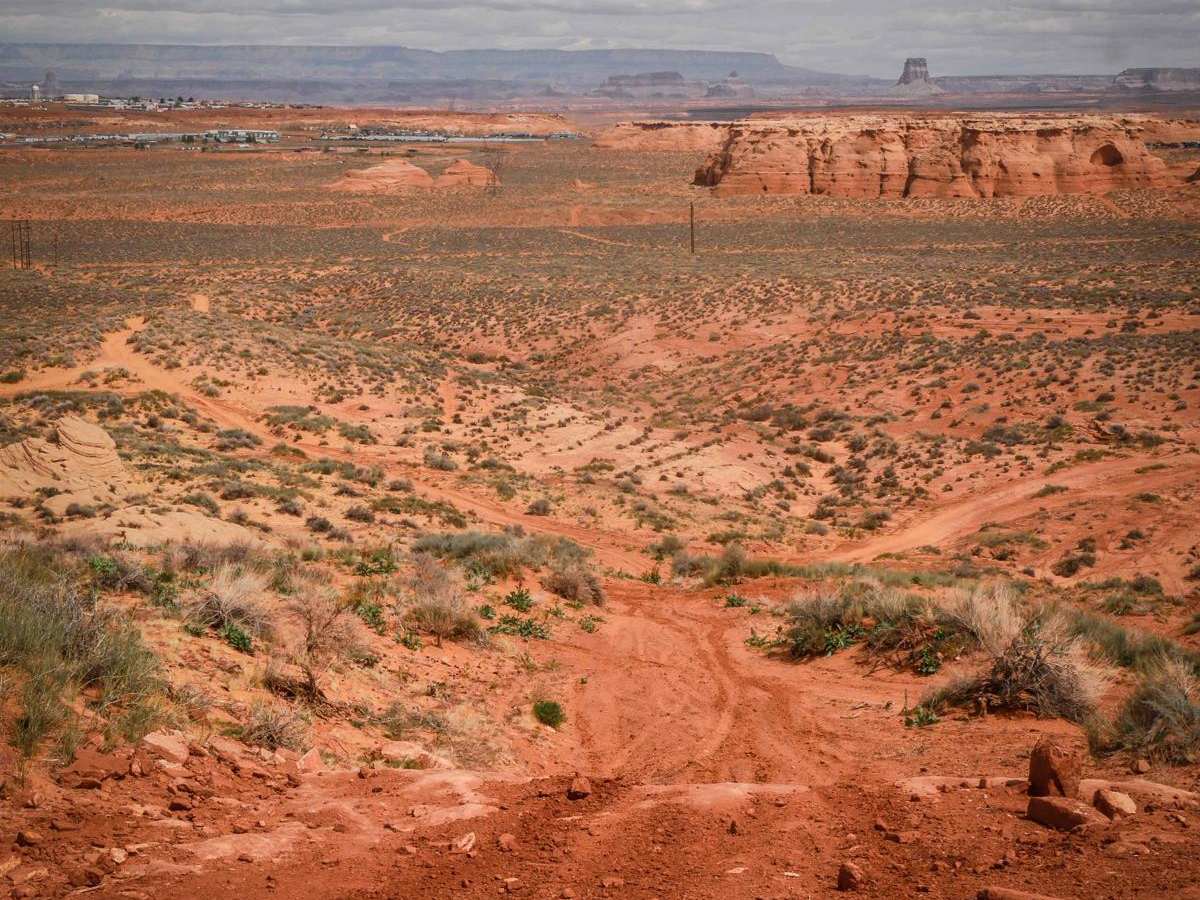 North Powerline trail photo
