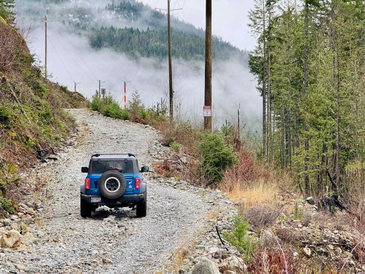 Sloquet Hot Springs trail photo