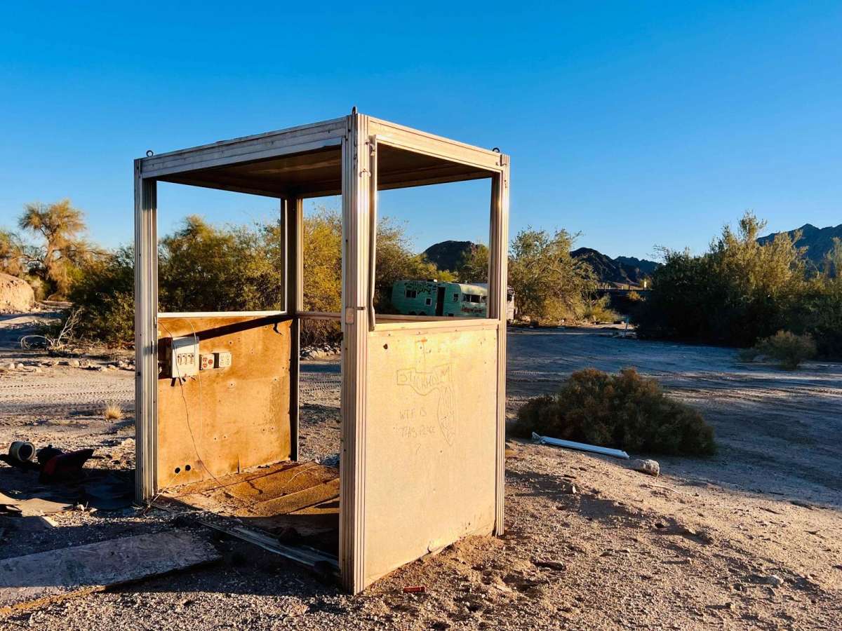 AZ Peace Trail The Fields To The Abandoned Bus Stop trail photo