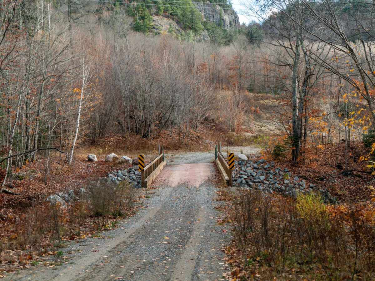 Busted Bridge Boulevard trail photo