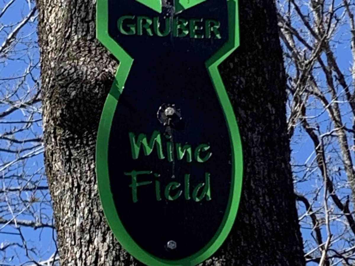 Mine Field trail photo