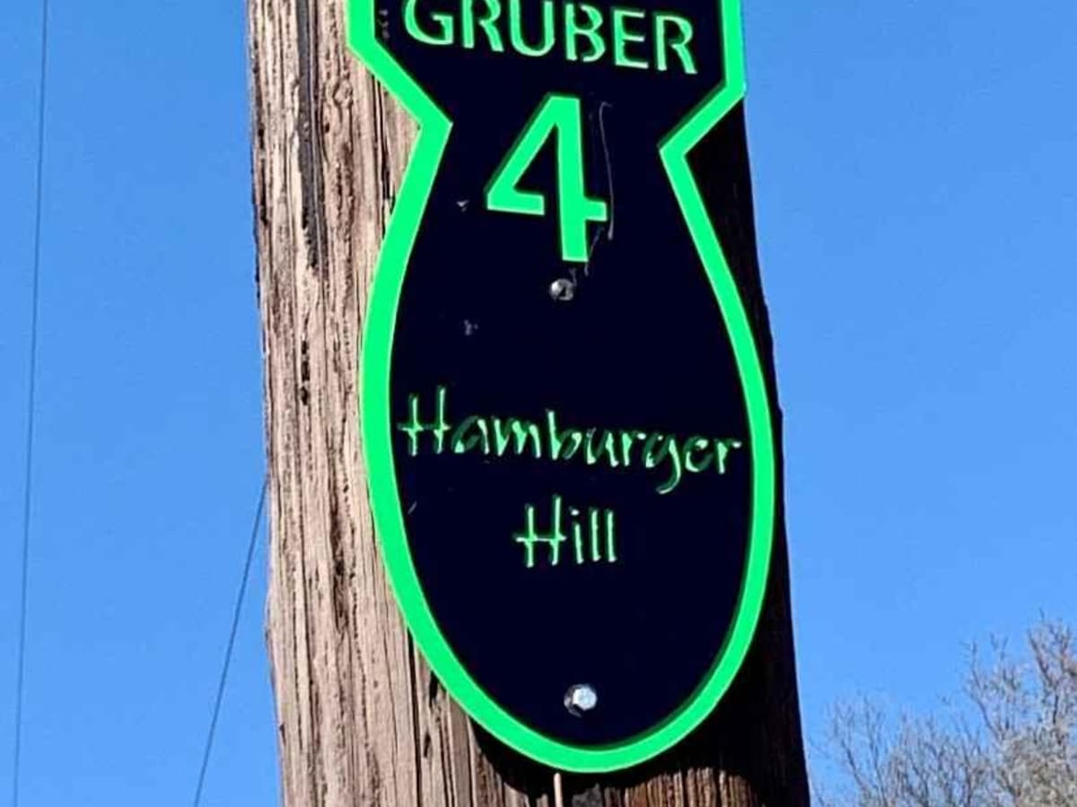 Hamburger Hill trail photo