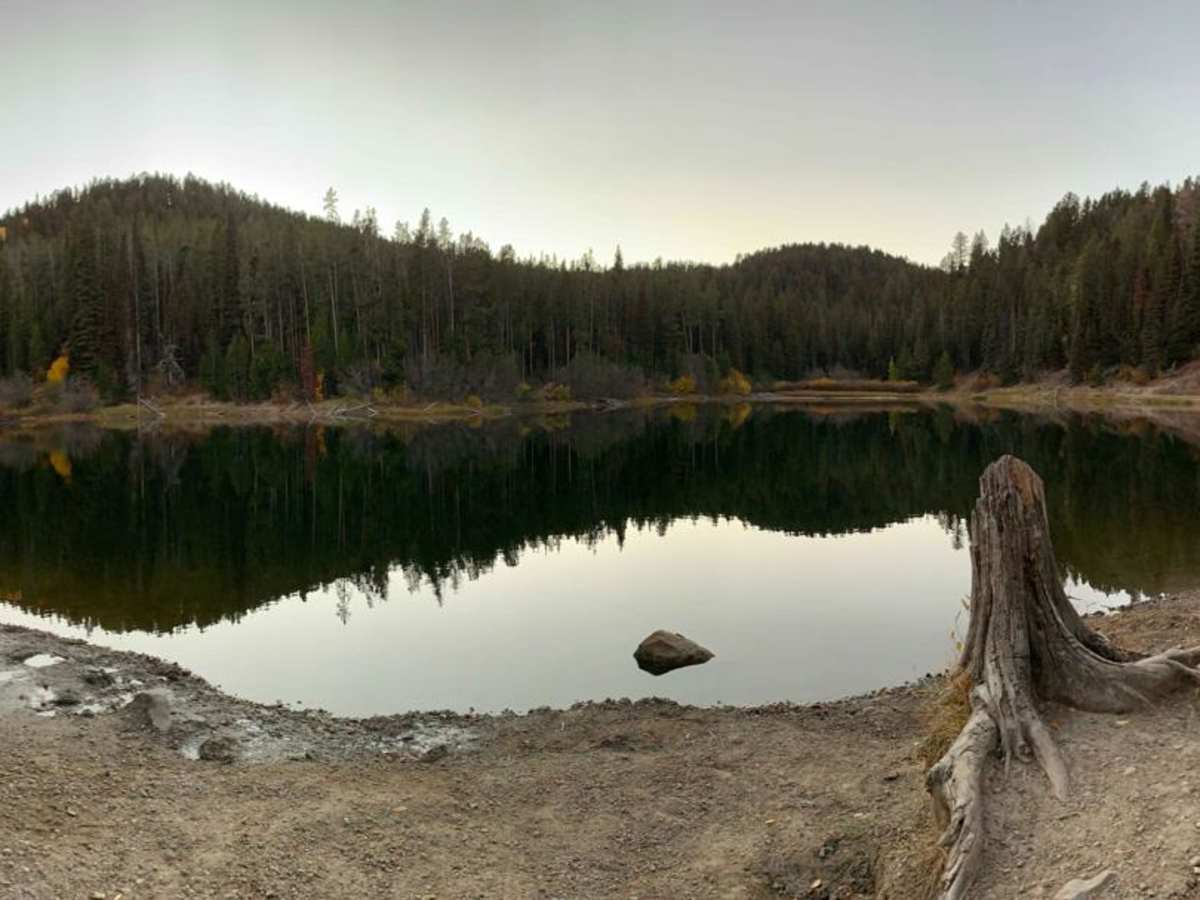 Packsaddle Lake trail photo