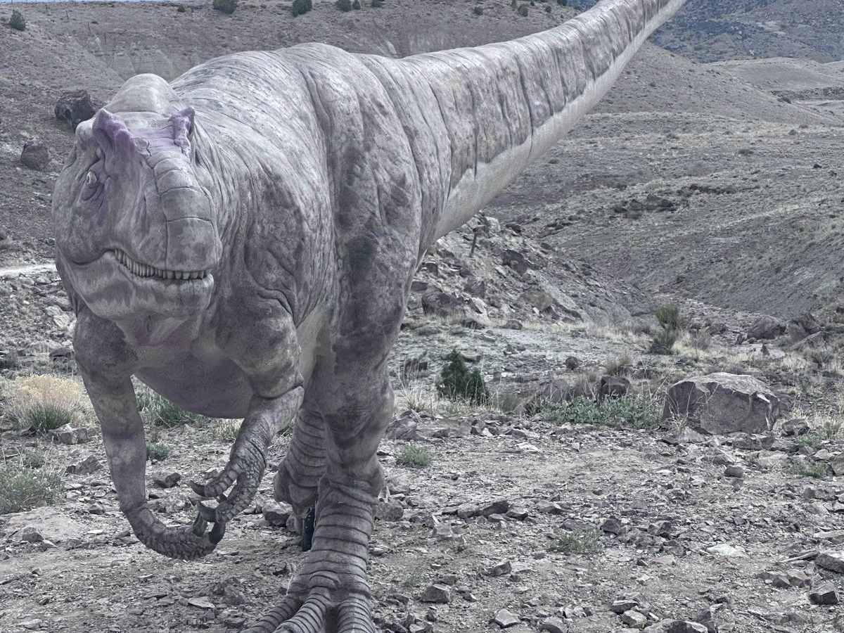 Dinosaur Quarry Road trail photo