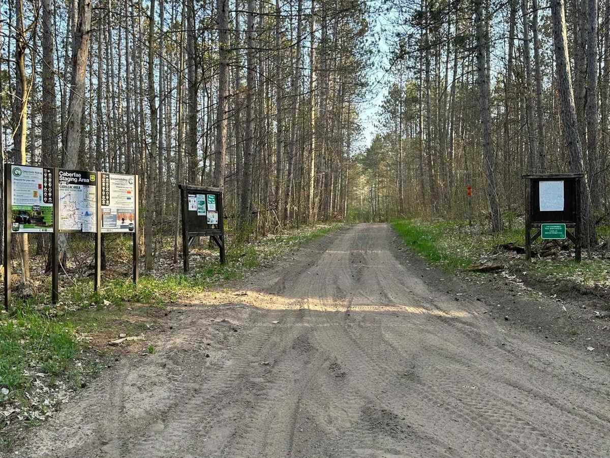 Cadillac Area ORV/OHV Scenic Ride - Part 2 trail photo