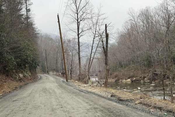 Brown Mountain Beech Road