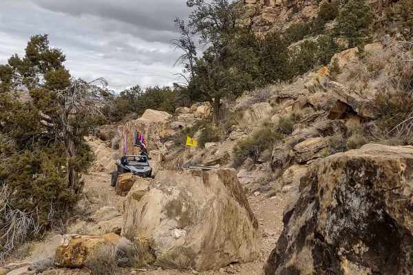 Cliffside Trail to Little Creek Mesa