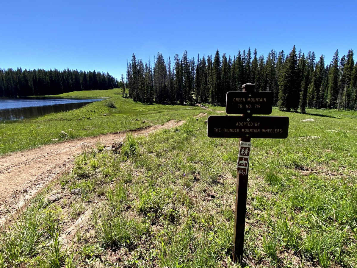 West Green Mountain Trail (#719) trail photo