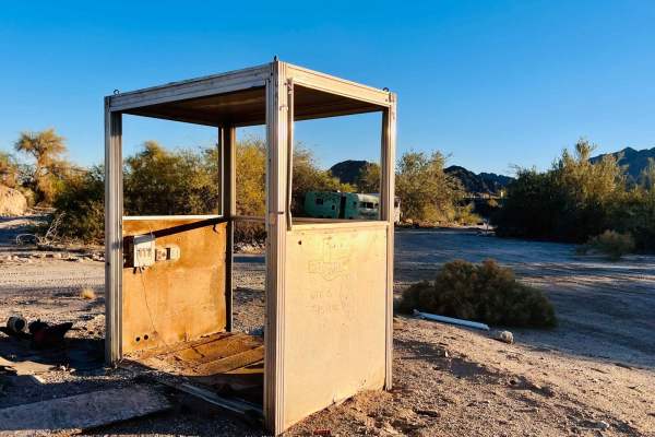 AZ Peace Trail The Fields To The Abandoned Bus Stop